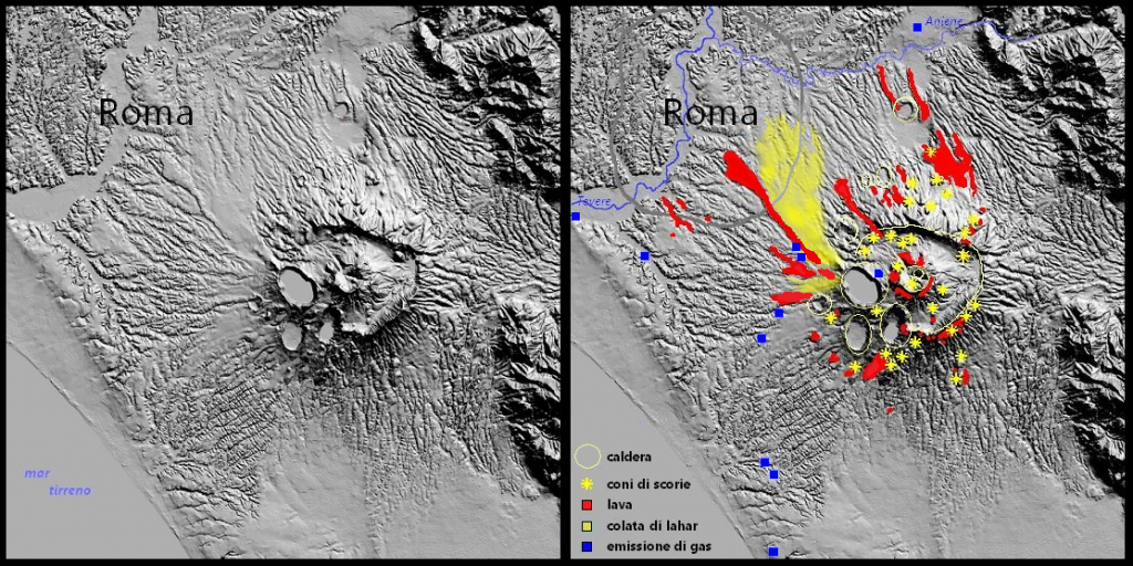 vulcano colli albani roma