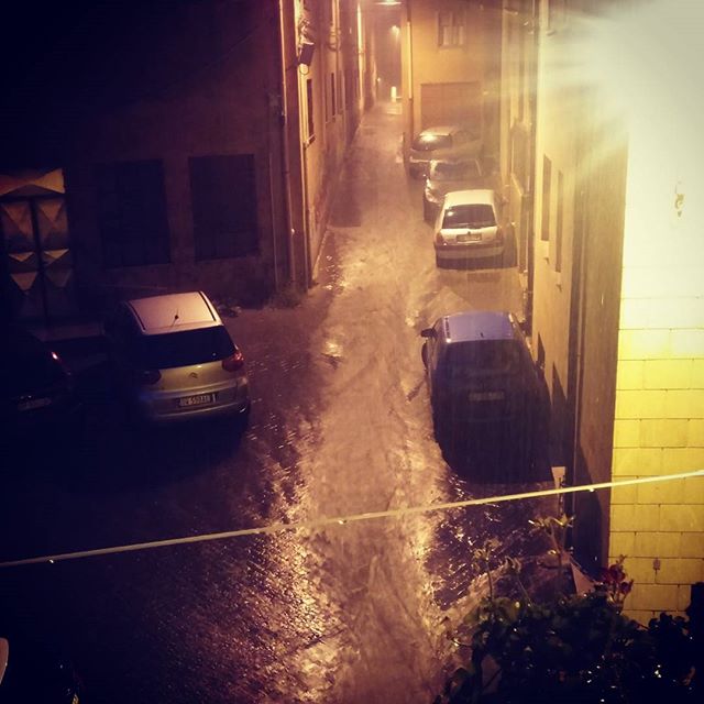 Enna stasera sotto il diluvio