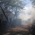 Incendi: ancora roghi nella Capitale, chiuso tratto della Roma-Fiumicino [GALLERY]