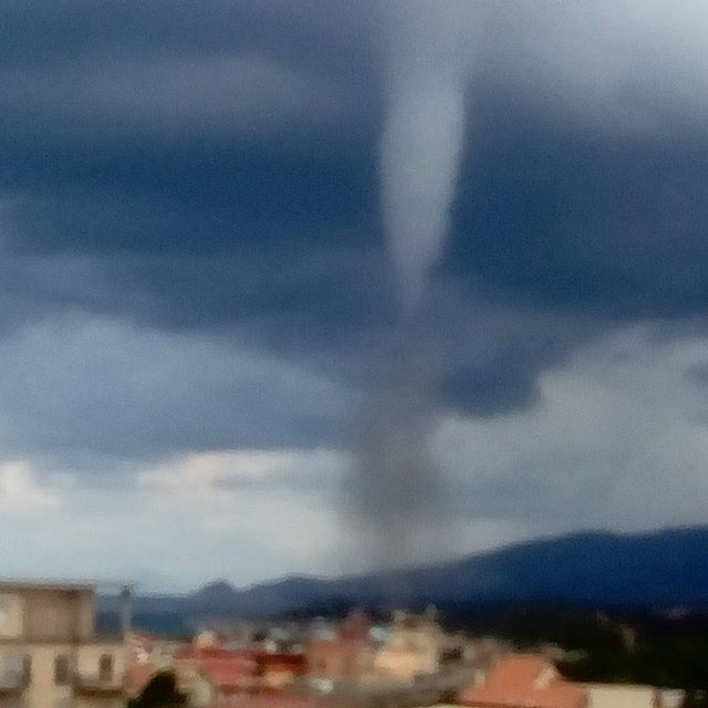 Tornado a Sant'Agata di Militello nel messinese