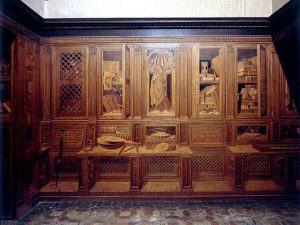 studiolo federico da montefeltro