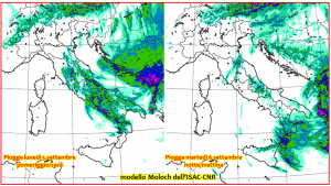 Allerta Meteo lunedì 5 e martedì 6 settembre 2016