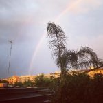 Maltempo, forti temporali in Puglia: nubifragi su Bari, poi tramonto eccezionale e bellissimo arcobaleno doppio [FOTO]