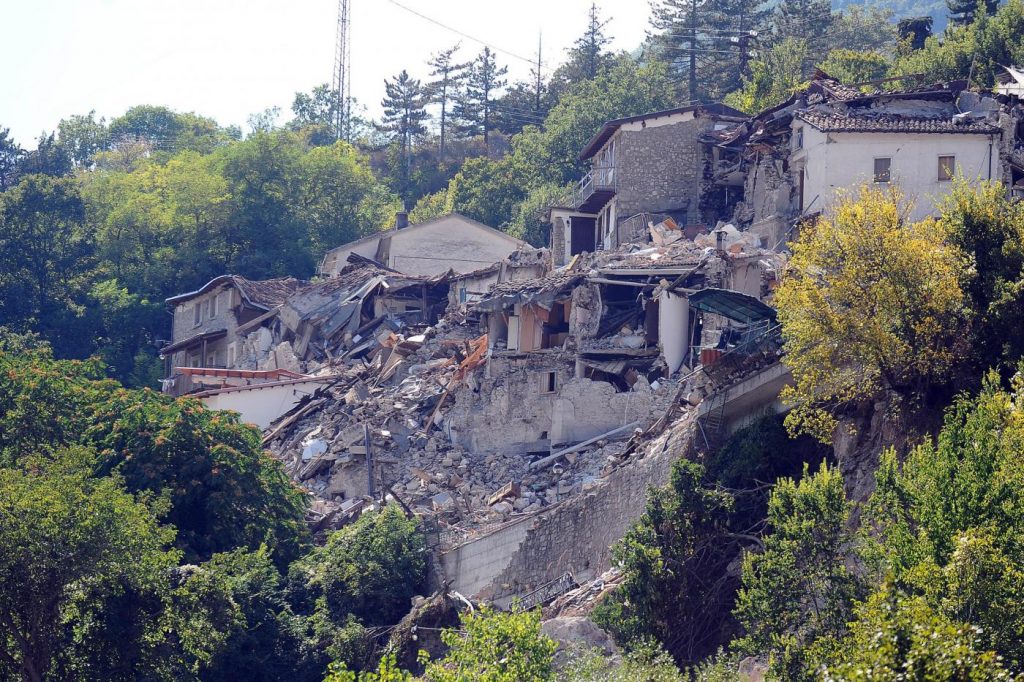 Pescara del Tronto, città distrutta dal terremoto