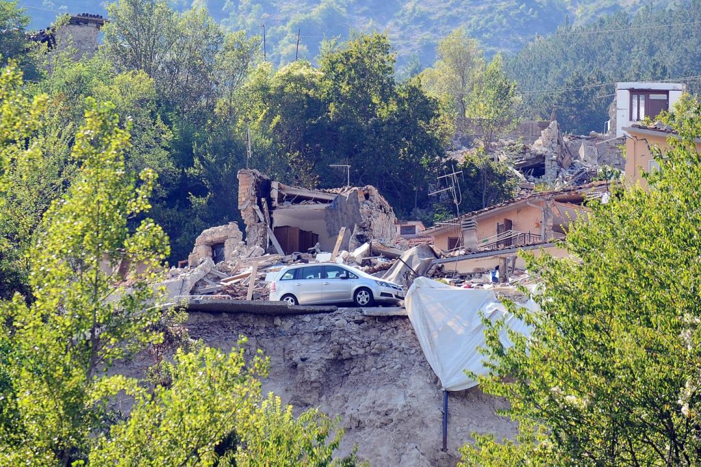 Pescara del Tronto, città distrutta dal terremoto