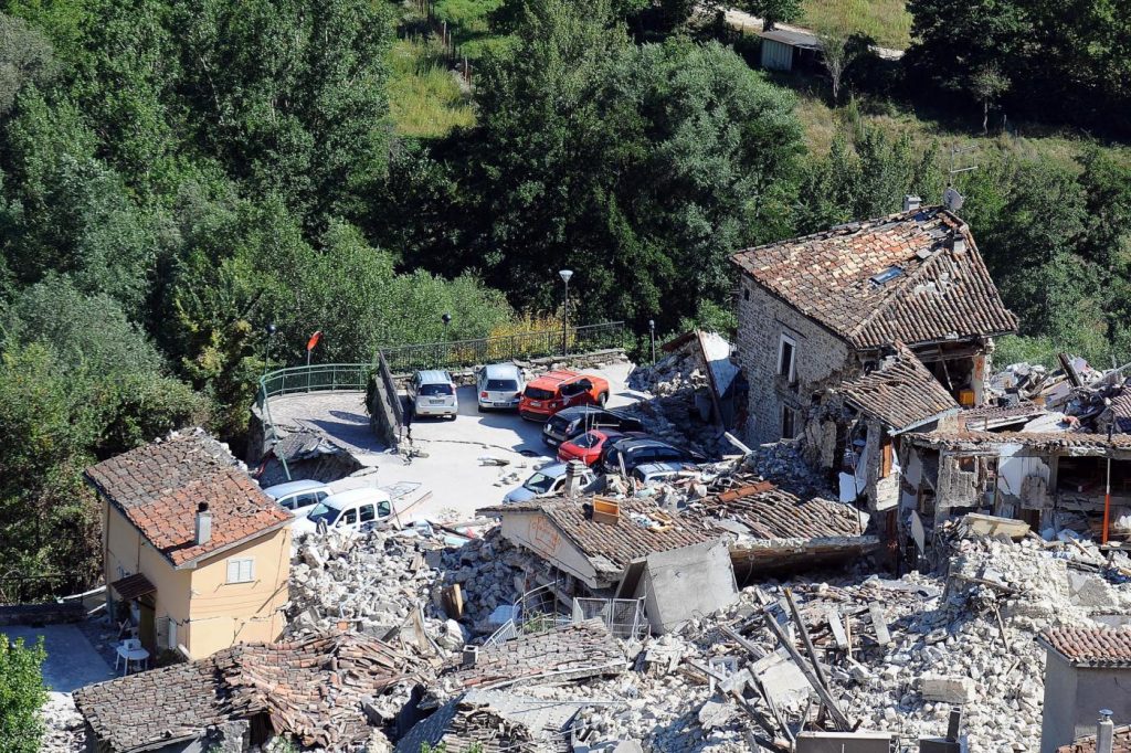 Pescara del Tronto, città distrutta dal terremoto