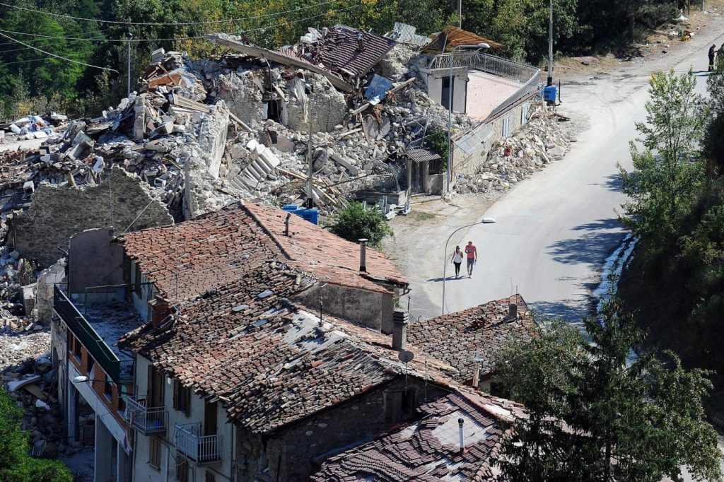 Pescara del Tronto, città distrutta dal terremoto