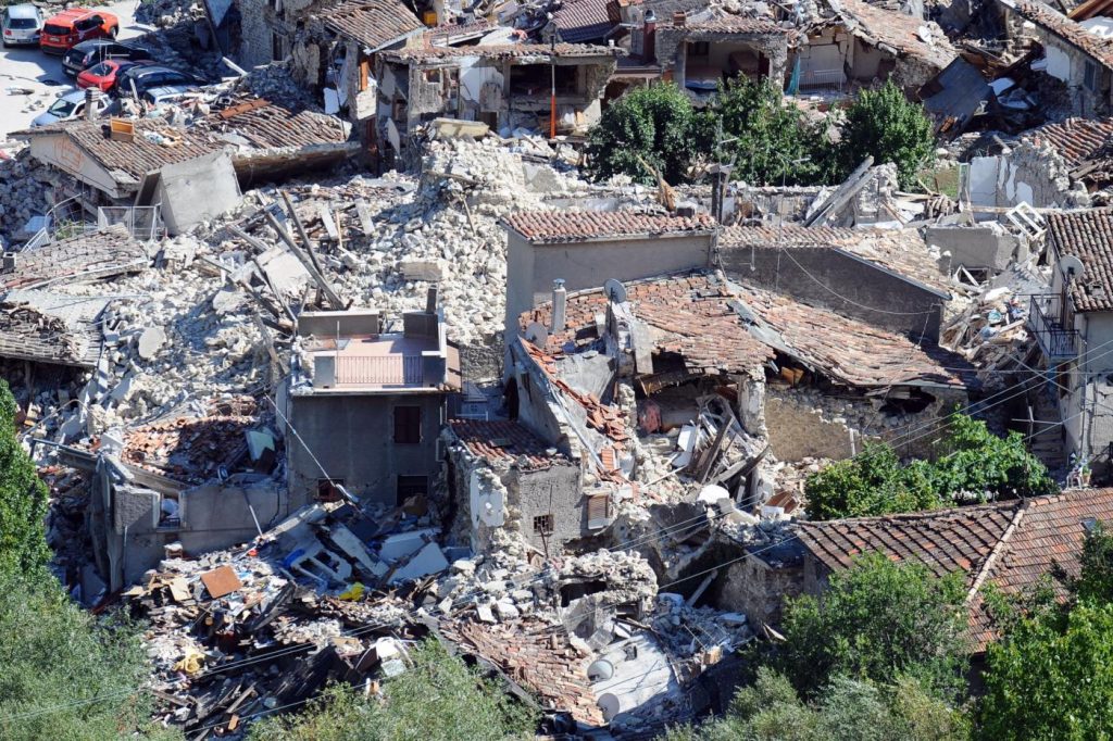 Pescara del Tronto, città distrutta dal terremoto