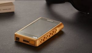 Walkman placcato in oro