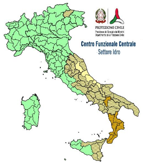 allerta meteo protezione civile martedì 6 settembre 2016