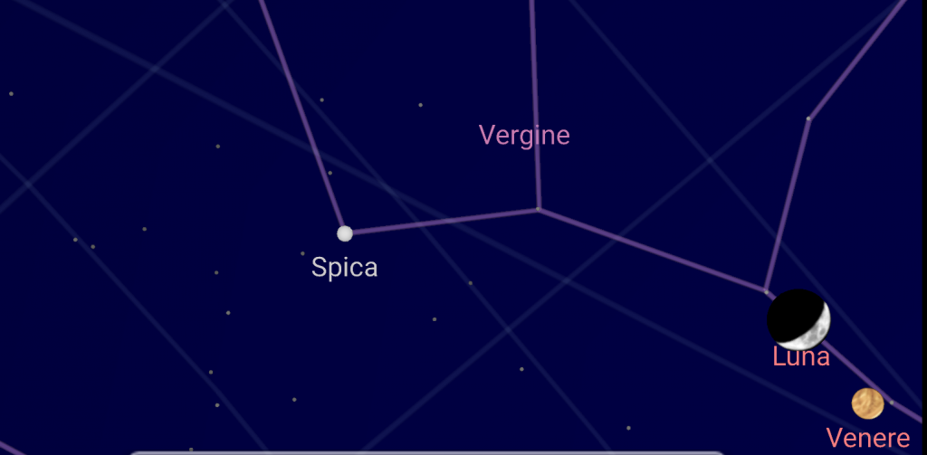 luna venere