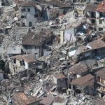 Pescara del Tronto, le strazianti immagini del paese visto dall’alto: case letteralmente sbriciolate [GALLERY]