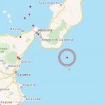 Terremoto, due scosse nel mar Jonio al largo della provincia di Reggio Calabria [MAPPE e DATI INGV]