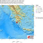 Terremoto, nuova forte scossa nel mar Jonio: magnitudo 5.0, epicentro in Grecia. Paura a Kalamata [MAPPE]