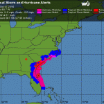Adesso l’Uragano Matthew potrebbe ruotare sull’oceano Atlantico e colpire la Florida per la seconda volta! [MAPPE]