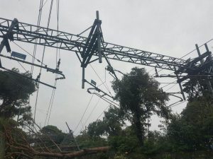 maltempo genova Ferrovia Genova Nervi (2)