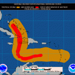 Uragano Matthew, massima allerta negli USA: 3 milioni di persone a rischio tra Florida, Georgia e Carolina del Sud [MAPPE]