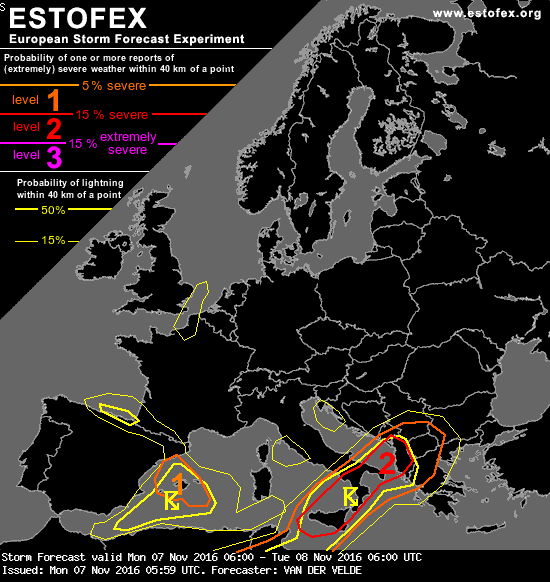 allerta meteo estofex