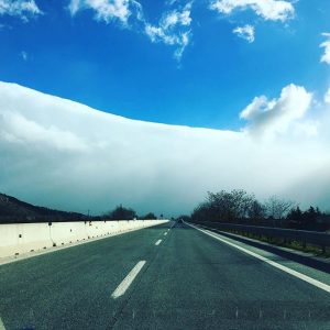 autostrada a25 roma pescara stau neve