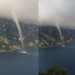 Maltempo in Campania, tornado si abbatte sulla Costiera Amalfitana: tutte le immagini LIVE da Positano [FOTO e VIDEO]