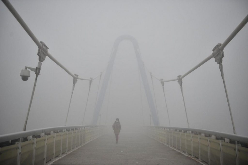 Livelli altissimi di inquinamento nella città di Tianjin