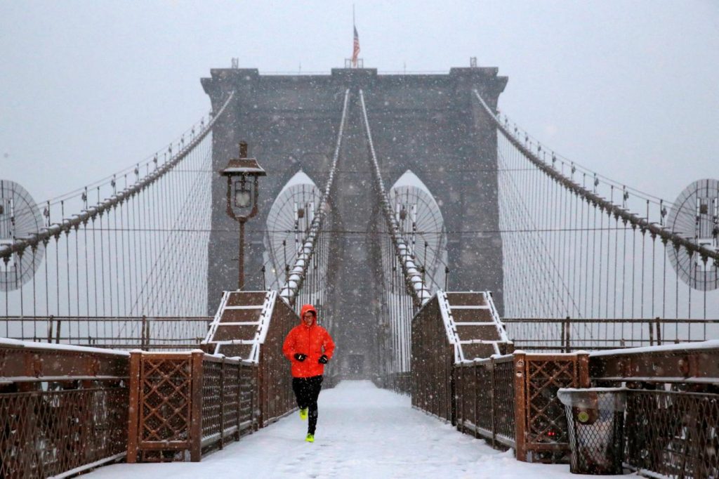 Usa, è arrivata la neve a New York City