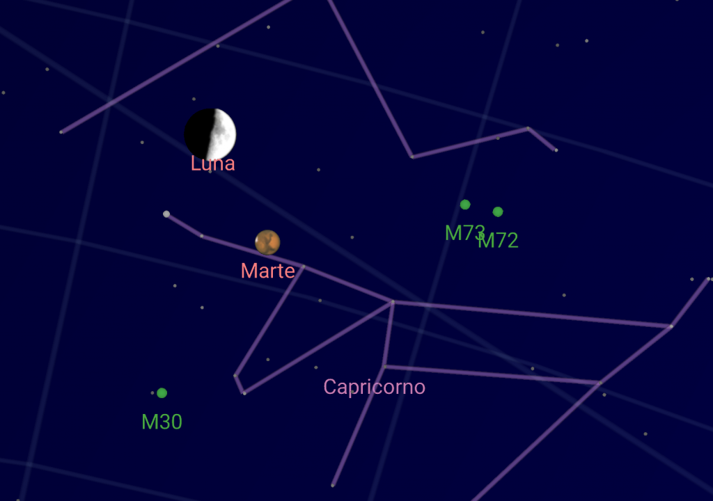luna marte
