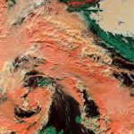 Maltempo, spettacolare ciclogenesi sulla Sardegna: ecco l’occhio del ciclone che sta flagellando l’Italia [LIVE]