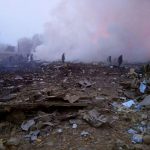 Kirghizistan: aereo cargo precipita sulle case vicino Biskek, almeno 37 morti [GALLERY]