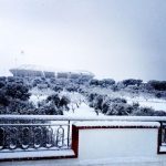 Gelo in Puglia, la neve imbianca anche Bari e Brindisi [GALLERY]