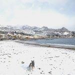 Sicilia, che Magia: tanta neve sul mare a Taormina e Giardini Naxos [GALLERY]