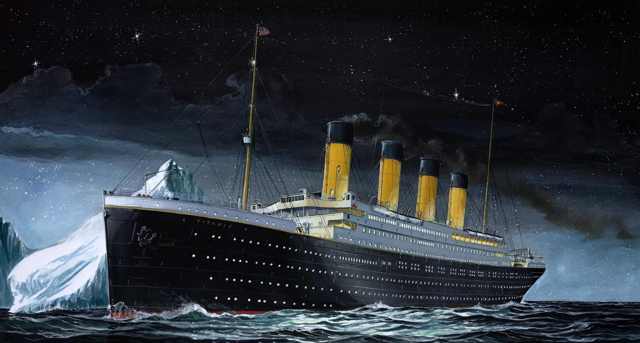 Titanic affondato incendio (1)