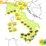 Allerta Meteo, attenzione a Martedì 10 e Mercoledì 11: ciclone sul Tirreno, tanta neve in tutt’Italia e soprattutto al Sud [MAPPE]