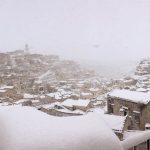 Maltempo Basilicata: vento di burrasca e tanta neve, anche sulla costa jonica [GALLERY]