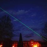 Pistoia capitale della cultura 2017: acceso il raggio laser [GALLERY]