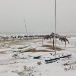 Maltempo, eccezionale nevicata tra Molise e Puglia: bufera sulla costa tra Vieste e Termoli [GALLERY]