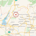 Terremoto al Nord Italia, scossa M. 3.6 tra Veneto e Trentino: paura a Rovereto, Trento e Verona [MAPPE e DATI INGV]