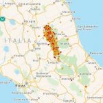 Terremoto avvertito nel Centro Italia: epicentro ad Accumoli [MAPPE e DATI]