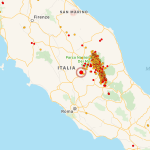 Forte scossa di terremoto in Umbria, paura a Terni [MAPPE e DATI INGV]
