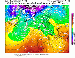 850 GFS 18z del 8