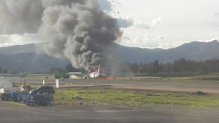 incidente aereo perù