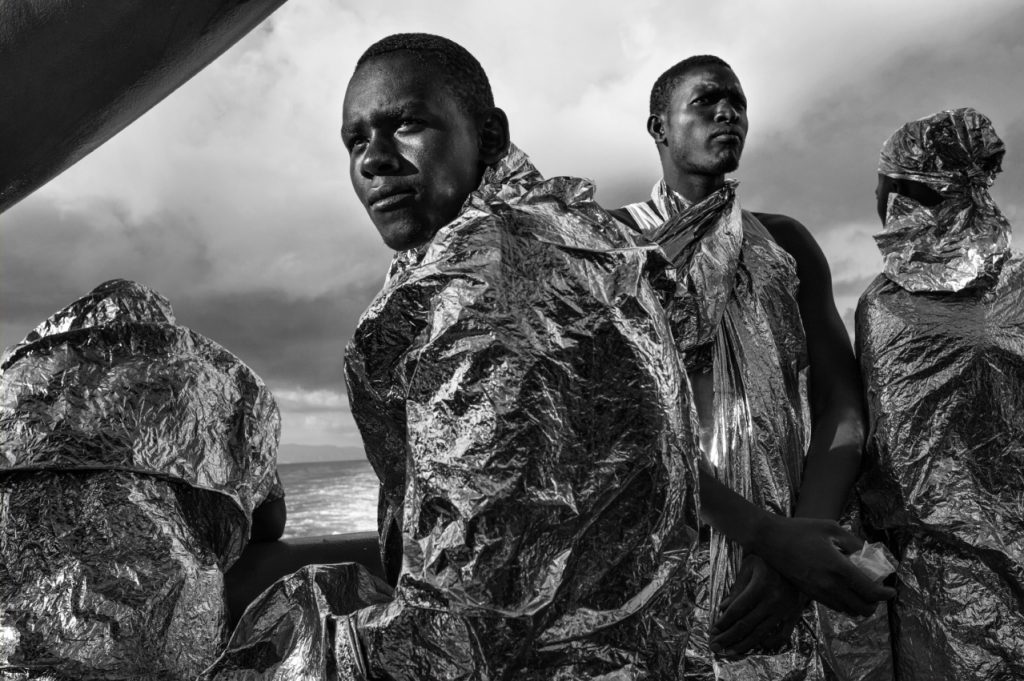 Migrant Search and Rescue Operations by MSF Bourbon Argos in the Mediterranean Sea