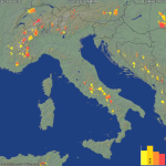 Super caldo, temperature sempre più alte sull’Italia e disastrosi temporali nel cuore d’Europa [DATI]