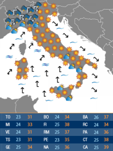 mappa meteoweb lunedì (72H)