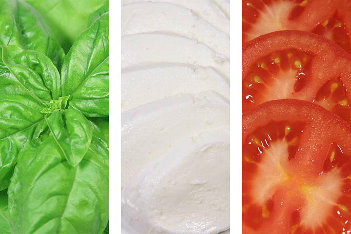menù tricolore