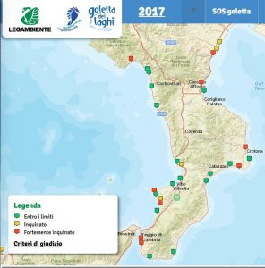goletta verde calabria 2017
