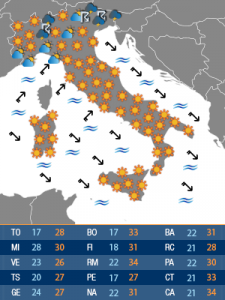 mappa meteoweb mercoledì (72H)