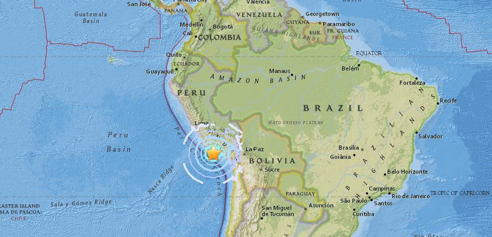 terremoto perù
