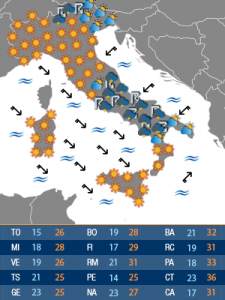 mappa meteoweb domenica (72H)