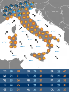 mappa meteoweb martedì (72H)